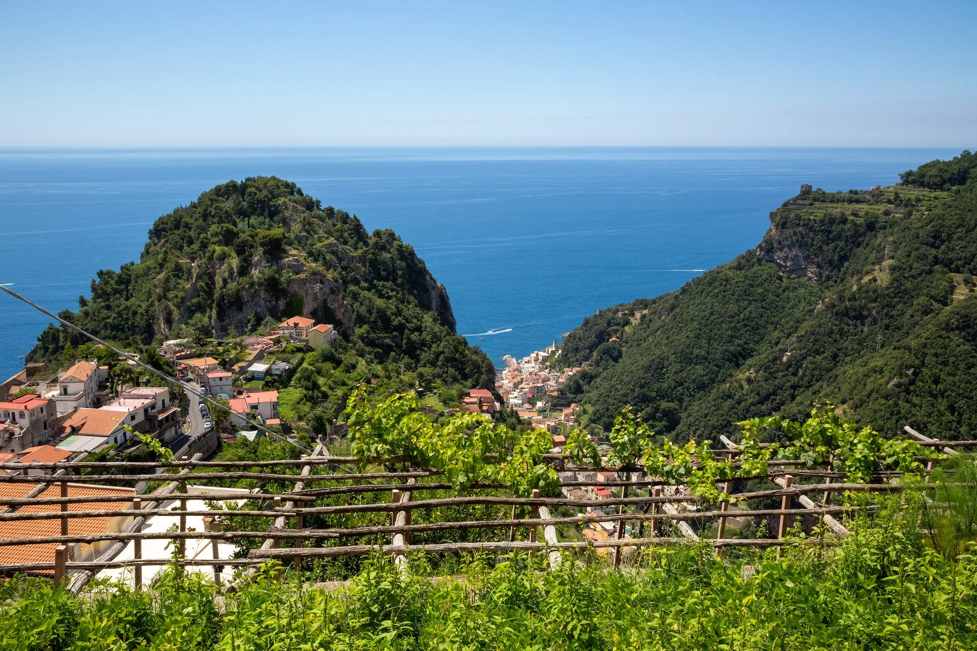 The view of pontone from scala